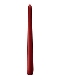Tapered candle (2 boxes of 100) Wine Red Professional