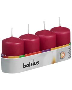 Traditional Pillar 60/40 (10 trays of 4) Wine Red